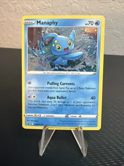 Manaphy SWSH275 Holo Sword & Shield Promo Pokemon TCG Near Mint - Image 3