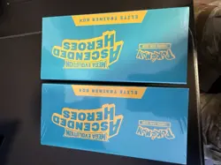 Pokemon Ascended Hero’s ETB. LOT OF 2. Factory Sealed. In Hand. - Image 5