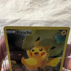 Pokemon Pikachu GG30/GG70 Crown Zenith Galarian Gallery Full Art Holo 60 HP - Image 3