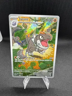 2026 Pokemon Mega Evolutions black Star promo Tyrunt 70 illustration full art 02 - Image 1
