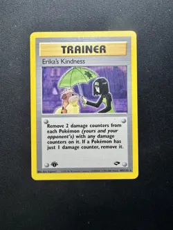 Pokemon 1st Edition Gym Challenge | Erika's Kindness 103/132 Rare - Image 1