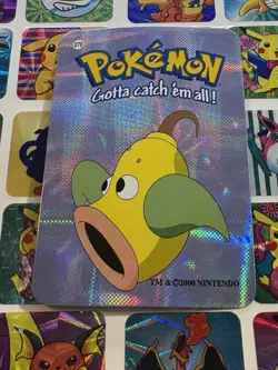 Pokemon 151 Vintage Pocket Monsters Vending HOLO Prism Sticker 2000 Nintendo - Image 3