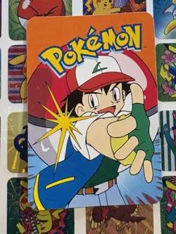 Pokemon 151 Vintage Pocket Monsters Vending HOLO Prism Sticker 2000 Nintendo - Image 5