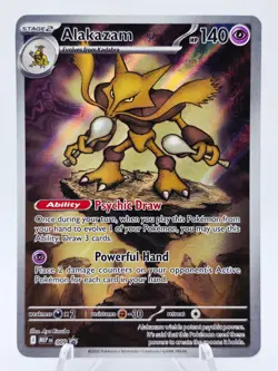 Alakazam 009 Pokemon TCG Mega Evolution Promo Holo NM - Image 1