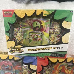 Pokemon TCG Ascended Heroes Mega Emboar/Feraligatr/Meganium EX Box Set - Image 3