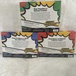 Pokemon TCG Ascended Heroes Mega Emboar/Feraligatr/Meganium EX Box Set - Image 5