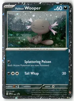 Paldean Wooper 041 Holo Promo Scarlet & Violet Promo Pokemon Near Mint - Image 1