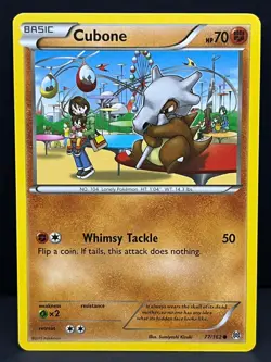 Cubone 77/162 Common BREAKthrough Pokemon Near Mint - Image 1