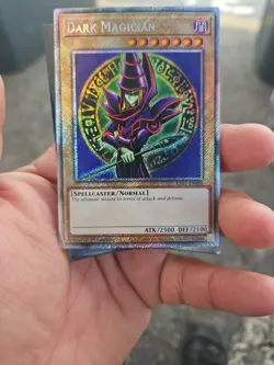 Yugioh - Dark Magician RA03-EN080 1st Edition Platinum Secret Rare NM - Image 2