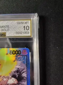Donquixote Rosinante (SPR) OP05-022 AGS 10 GEM MINT One Piece TCG EB02 Leader - Image 4