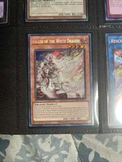 Yu-Gi-Oh! Fallen of the White Dragon BROL-EN024 1st Edition Holo Card English - Image 1