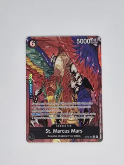 St. Marcus Mars - Alt Art SR OP13-091 - English - One Piece Card Game - Image 1