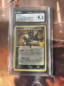 2021 😺 CGC-9.5 - Greninja Pokemon Black Star Promo #SWSH144 Pokemon Card - Image 2