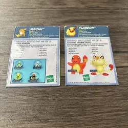 Hasbro Spotlight Gold Cut Out - Raichu #26 and Flareon #136 - Pokemon Cards - Image 5