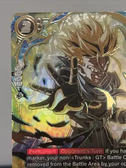 Trunks : GT FB04-114 Championship Tournament Prize Promo Dragon Ball Card - Image 2