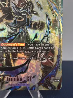 Trunks : GT FB04-114 Championship Tournament Prize Promo Dragon Ball Card - Image 4