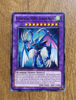 Elemental Hero Storm Neos | LCGX-EN073 | Common | 1st Edition | YuGiOh Card Mint - Image 1