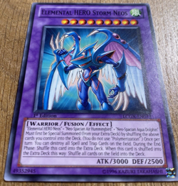 Elemental Hero Storm Neos | LCGX-EN073 | Common | 1st Edition | YuGiOh Card Mint - Image 3