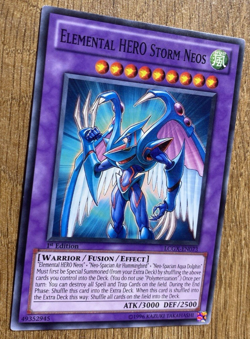 Elemental Hero Storm Neos | LCGX-EN073 | Common | 1st Edition | YuGiOh Card Mint - Image 5