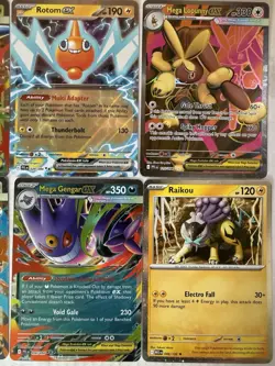 Pokemon Mega Evolution Phantasmal Flames Card Lot Of 9 - Image 4