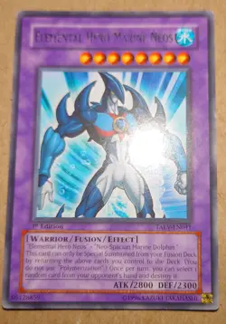 Elemental Hero Marine Neos TAEV-EN041 Rare 1st Edition Yugioh Card - Image 1