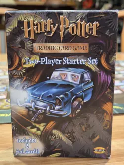 Harry Potter TCG Chamber Of Secrets Two Player Starter Set Deck w/ 2 foil cards - Image 1