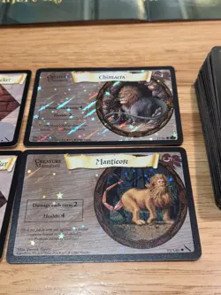 Harry Potter TCG Chamber Of Secrets Two Player Starter Set Deck w/ 2 foil cards - Image 5