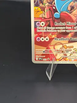 Team Rocket's Wobbuffet 203 Sv: Scarlet & Violet Promo Cards Holo - Image 5