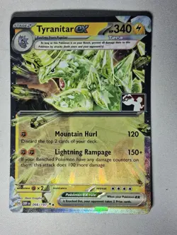 Tyranitar ex 066/197 Holo Double Rare Prize Pack Series Cards Pokemon Near Mint - Image 1