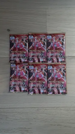 One Piece Card Game EB-03 Heroines Edition Booster Pack Lot of 6 Sealed - Image 1