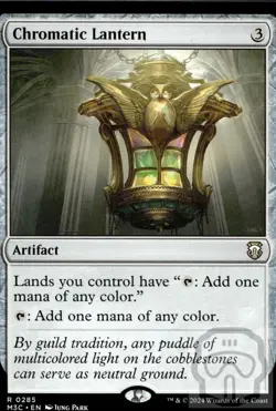 Chromatic Lantern 285 R Commander: Modern Horizons 3 Magic: The Gathering NM/M - Image 3