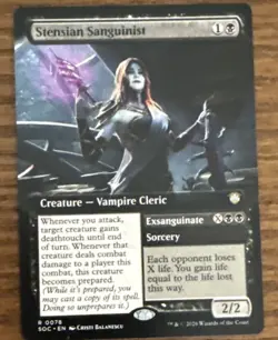 Magic: The Gathering Stensian Sanguinist Commander Creature Black 078 2026 NM! - Image 1