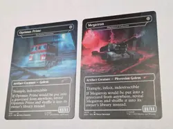 Mtg Magic Megatron & Optimus Prime - Blightsteel Darksteel Colossus Secret Lair - Image 4
