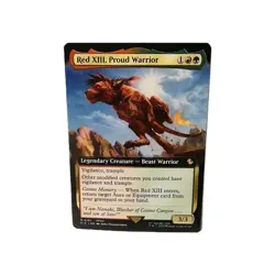 Red XIII, Proud Warrior (Extended Art) Commander: Final Fantasy Regular - Image 1