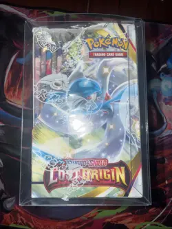 Pokemon TCG Lost Origins Booster Box Factory Sealed with Protector - Image 2