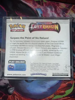 Pokemon TCG Lost Origins Booster Box Factory Sealed with Protector - Image 3