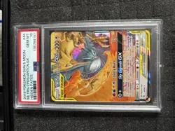 Pokemon TCG Moltres & Zapdos & Articuno GX 44/68 Hidden Fates PSA 10 - Image 3