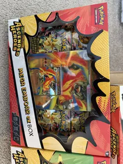 Pokemon Ascended Heroes Mega Ex Box Lot of 3 (2x EMBOAR 1x MEGANIUM) - Image 5