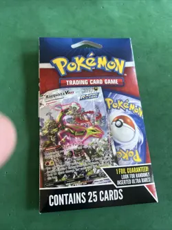 Pokemon Sealed TCG Rayquaza VMax With 25 Cards And 1 Guaranteed Foil Card - Image 2