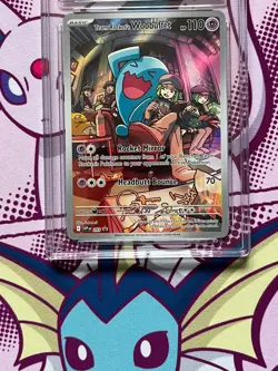 Pokemon TCG - Team Rocket's Wobbuffet SVP 203 - Destined Rivals - Graded ACE 10 - Image 3