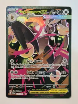 Pokemon TCG Mega Lopunny ex Phantasmal Flames 128/094 Holo Special Ill. Rare - Image 2