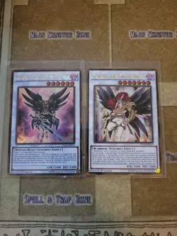 YUGIOH BLACKWING NOTHUNG THE STAR + BLACKWING TAMER PGL2 GOLD SECRET 1ST ED NM - Image 1