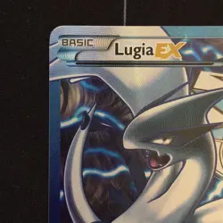 2013 Pokemon Black & White BW Plasma Storm Full Art Lugia EX Holo Foil 134/135 - Image 5