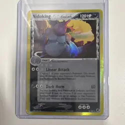 The Pokemon Company Nidoking EX Dragon Frontiers Delta Species 6/101 Holo Rare … - Image 1