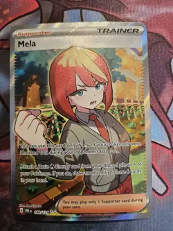 Pokemon TCG Mela 140/131 Prismatic Evolutions Near Mint - Image 1