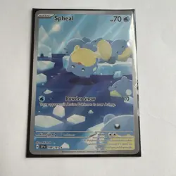 Pokemon tcg Spheal Sv08: Surging Sparks Holo Illustration Rare 199/191 English - Image 1