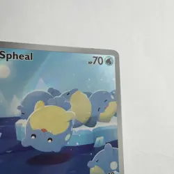 Pokemon tcg Spheal Sv08: Surging Sparks Holo Illustration Rare 199/191 English - Image 3