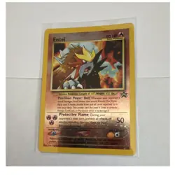 Pokemon Entei 34/53 Wotc Promo Reverse Holo Promo Basic 80HP English - Image 1