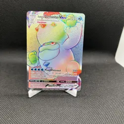 Galarian Darmanitan Vmax - 187/185 Vivid Voltage Rainbow Pokemon - NM/MINT - Image 1