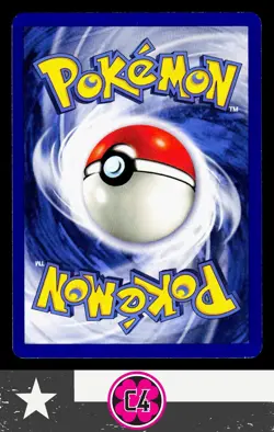 Pokemon Trader Base Set Rare #077/102 Vintage Near Mint Never Played - Image 2